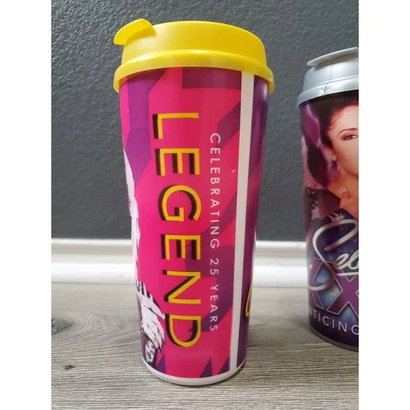 Lot Of 3 NWOT Selena Quintanilla 25 Year Commemorative Cups Limited Edition Nice - Picture 4 of 15